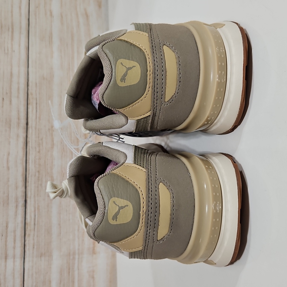 Puma Graviton Khaki and Cream Soft Foam Athletic Shoes 10.5 - Picture 9 of 10